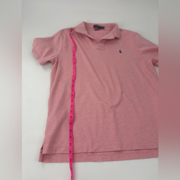 Polo Ralph Lauren Performance Shirt Mens L Pink Classic Pony Short Sleeve Polo - Picture 6 of 7